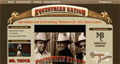 Desktop Screenshot of equestriannation.tv